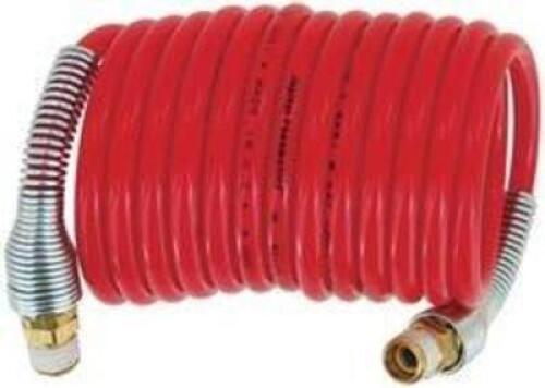 DESCRIPTION: (2) HD NYLON RECOIL HOSE BRAND/MODEL: JUPITER PNEUMATICS #5520038325JP INFORMATION: RED SIZE: 3/8 IN X 25' X 3/5 RETAIL$: $100.00 EA QTY: