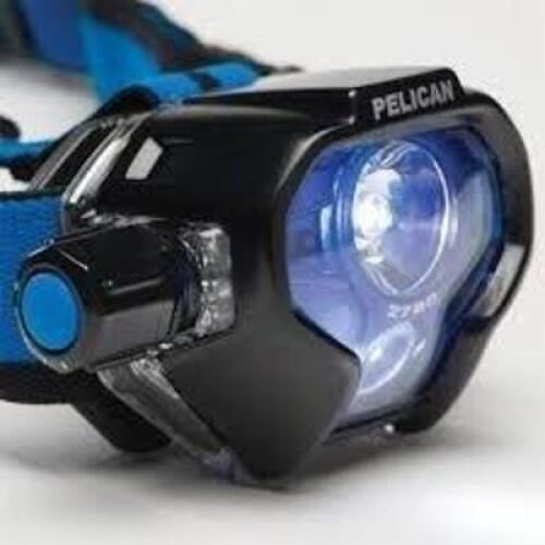 DESCRIPTION: (1) HEAD LAMP BRAND/MODEL: PELICAN #2780R SIZE: RECHARGEABLE WITH DOWNCAST BEAM RETAIL$: $88.30 EA QTY: 1