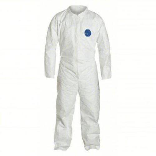 DESCRIPTION: (1) CASE OF (25) DISPOSABLE COVERALLS BRAND/MODEL: DUPONT #6AH03 INFORMATION: WHITE SIZE: XL RETAIL$: $235.43 EA QTY: 1