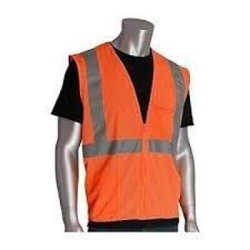 DESCRIPTION: (1) CASE OF (20) HI VIS VEST BRAND/MODEL: PIP #90847609 SIZE: 2X RETAIL$: $175.02 EA QTY: 1