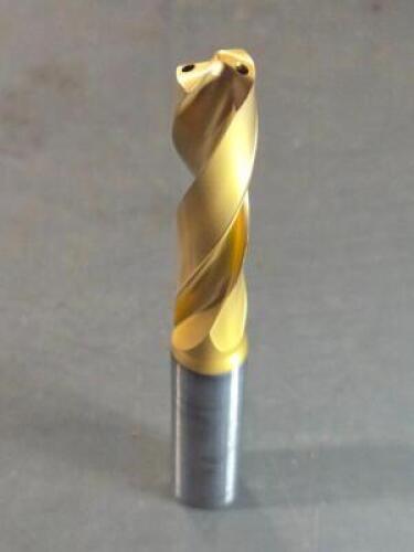 DESCRIPTION: (1) CARBIDE SML DRILL BITS BRAND/MODEL: KENNAMETAL B210A12500HP SIZE: 12.5mm DIA RETAIL$: $316.00 QTY: 1