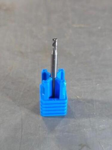 DESCRIPTION: (2) DE CARBIDE SQ END MILL BRAND/MODEL: ATRAX 85345049 SIZE: 2mm DIA 4; LOC RETAIL$: $45.88 QTY: 2