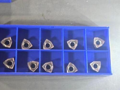 DESCRIPTION: (20) CARBIDE TURNING INSERTS BRAND/MODEL: SUMITOMO XNMU060608PNER- RETAIL$: $419.00 QTY: 20