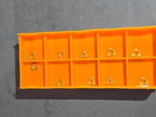 DESCRIPTION: (30) CARBIDE BORING INSERTS BRAND/MODEL: HERTEL TDHB-1280752 RETAIL$: $689.70 QTY: 30