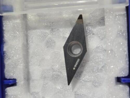 DESCRIPTION: (4) PCBN TURNING INSERTS BRAND/MODEL: SUMITOMO NU-VCGA221 BN2000 RETAIL$: $208.88 QTY: 4