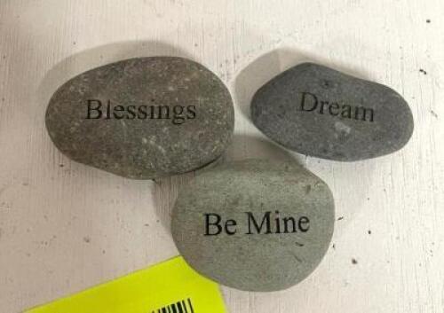 SMALL STONES AS SHOWN