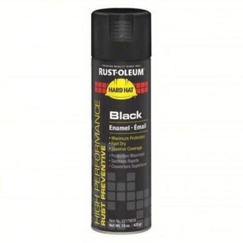 DESCRIPTION: (6) HIGH PERFORMANCE SPRAY PAINT BRAND/MODEL: RUST-OLEUM #5H903 INFORMATION: BLACK SIZE: 15 OZ RETAIL$: $14.79 EA QTY: 6
