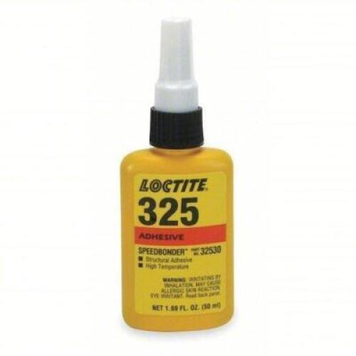 DESCRIPTION: (4) ACRYLIC ADHESIVE BRAND/MODEL: LOCTITE SERIES 325 #2LTC8 INFORMATION: AMBER SIZE: 1.69 OZ RETAIL$: $30.81 EA QTY: 4