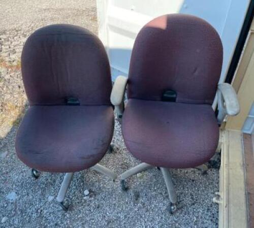 (2) OFFICE CHAIRS