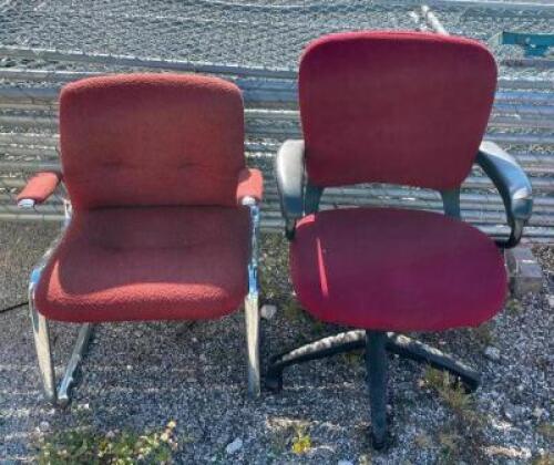 (2) OFFICE CHAIRS