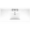 CONTOUR WHITE SINGLE BOWL VANITY TOP