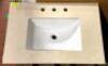 3-HOLE SINGLE BOWL VANITY TOP