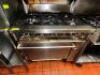 DESCRIPTION US RANGE SIX BURNER GAS RANGE W/ LOWER OVEN. BRAND / MODEL: US R ADDITIONAL INFORMATION NATURAL GAS. W/ QUICK CONNECT GAS LINE. VERIFIED W - 2