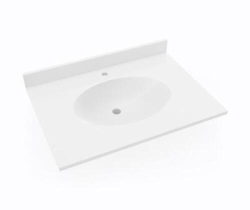 CHESAPEAK SWANSTONE WHITE VANITY TOP