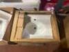 CHESAPEAK SWANSTONE WHITE VANITY TOP - 2