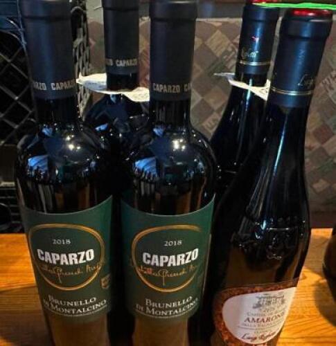 DESCRIPTION (5) ASSORTED BOTTLES OF WINE THIS LOT IS: SOLD BY THE PIECE LOCATION ROOM 1 QTY 5