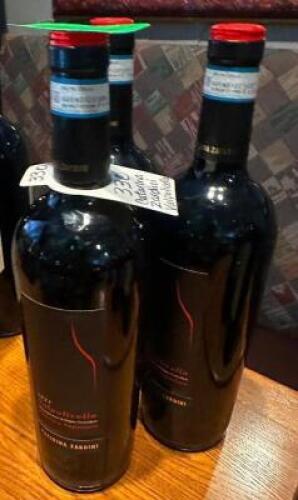 DESCRIPTION (3) BOTTLES OF YALPOLICELLA 2021 THIS LOT IS: SOLD BY THE PIECE LOCATION ROOM 1 QTY 3