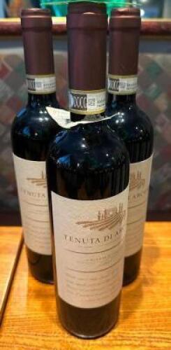 DESCRIPTION (3) BOTTLES OF TENUTA DI ARCENO THIS LOT IS: SOLD BY THE PIECE LOCATION ROOM 1 QTY 3