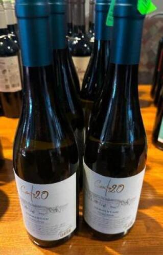 DESCRIPTION (8) BOTTLES OF CENTO20 VERMENTINO TOSCANA THIS LOT IS: SOLD BY THE PIECE LOCATION ROOM 1 QTY 8