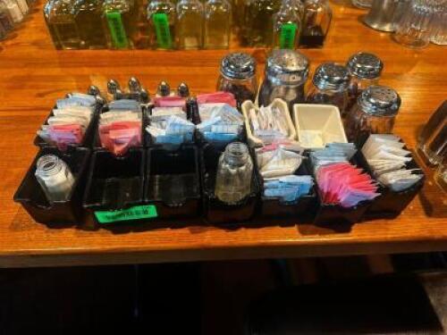 DESCRIPTION (1) LOT OF ASSORTED SUGAR CADDYS THIS LOT IS: ONE MONEY LOCATION ROOM 1 QTY 1