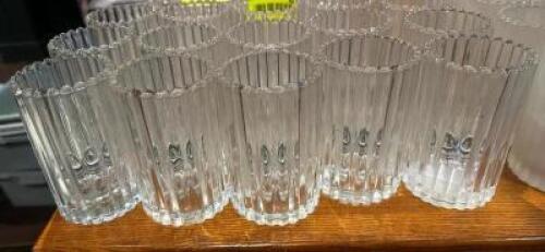 DESCRIPTION (14) GLASS VOTIVES THIS LOT IS: SOLD BY THE PIECE LOCATION ROOM 1 QTY 14