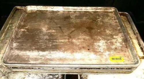 DESCRIPTION (6) FULL SIZE SHEET PANS THIS LOT IS: SOLD BY THE PIECE LOCATION ROOM 1 QTY 6