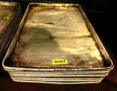 DESCRIPTION (10) FULL SIZE SHEET PANS THIS LOT IS: SOLD BY THE PIECE LOCATION ROOM 1 QTY 10