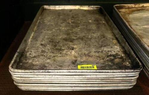 DESCRIPTION (10) FULL SIZE SHEET PANS THIS LOT IS: SOLD BY THE PIECE LOCATION ROOM 1 QTY 10