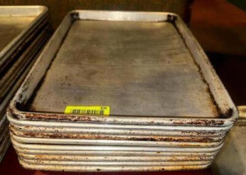 DESCRIPTION (10 HALF SIZE SHEET PANS THIS LOT IS: SOLD BY THE PIECE LOCATION ROOM 1 QTY 10