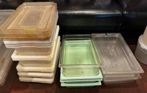 DESCRIPTION (1) LOT OF ASSORTED FULL SIZE PLASTIC INSERTS. THIS LOT IS: ONE MONEY LOCATION ROOM 1 QTY 1