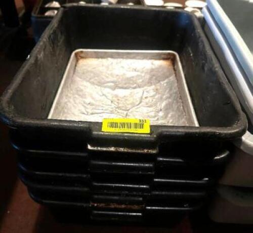 DESCRIPTION (5) PLASTIC BUS TUBS. THIS LOT IS: SOLD BY THE PIECE LOCATION ROOM 1 QTY 5