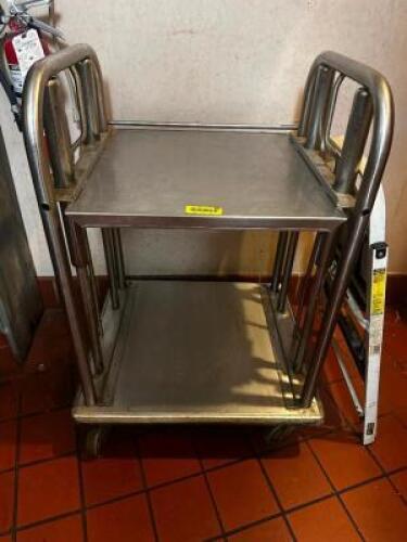 DESCRIPTION STAINLESS LOWER RAIDER RAID CART. LOCATION KITCHEN QTY 1