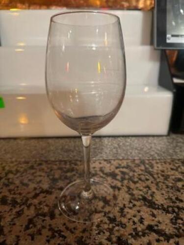 DESCRIPTION (14) WINE GLASSES THIS LOT IS: SOLD BY THE PIECE LOCATION BAR QTY 14
