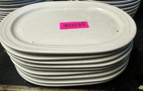 DESCRIPTION (9) 11.5" CHINA PLATES. SIZE 11.5" THIS LOT IS: SOLD BY THE PIECE LOCATION BASEMENT 1 QTY 9
