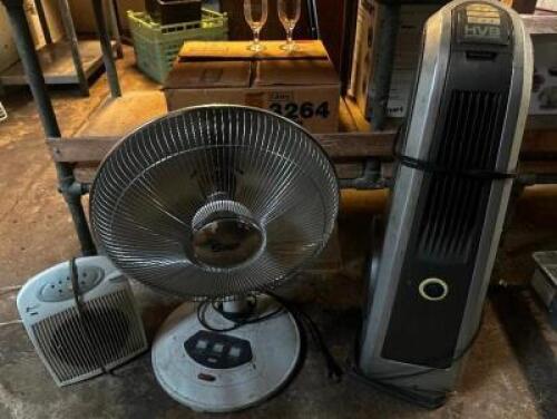 DESCRIPTION (3) ASSORTED FLOOR FANS. THIS LOT IS: ONE MONEY LOCATION BASEMENT 1 QTY 1