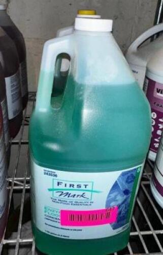 DESCRIPTION (2) ASSORTED GALLONS OF CLEANER / DETERGENT. THIS LOT IS: SOLD BY THE PIECE LOCATION BASEMENT 1 QTY 2