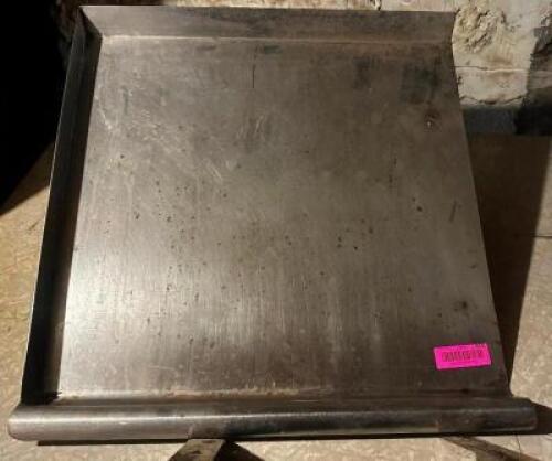 DESCRIPTION 24" X 24" STAINLESS WALL SHELF. LOCATION BASEMENT 3 QTY 1