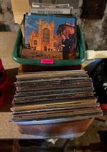 DESCRIPTION (2) CRATES OF ASSORTED LPS. THIS LOT IS: ONE MONEY LOCATION BASEMENT 3 QTY 1