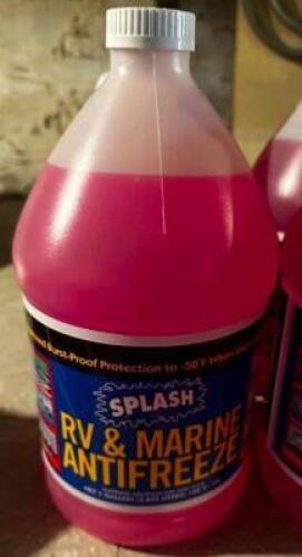 DESCRIPTION (6) GALLONS OF RV & MARINE ANTIFREEZE THIS LOT IS: SOLD BY THE PIECE LOCATION BASEMENT 3 QTY 6
