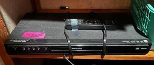 DESCRIPTION MAGNAVOX DVD PLAYER ADDITIONAL INFORMATION W/ REMOTE LOCATION BAR QTY 1