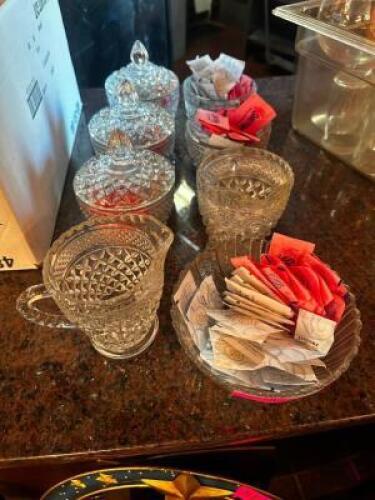 DESCRIPTION (8) ASSORTED MUGS , CONTAINERS, AND BOWLS. THIS LOT IS: ONE MONEY LOCATION ROOM 3 QTY 1