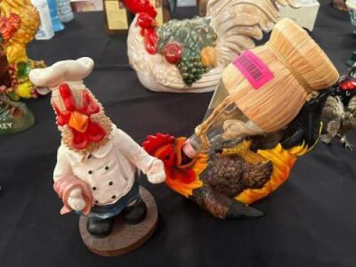 DESCRIPTION (2) PIECES OF ASSORTED DECORATIONS. THIS LOT IS: ONE MONEY LOCATION ROOM 3 QTY 1