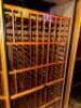 DESCRIPTION: VINOTHEQUE 440 BOTTLE WINE COOLER BRAND / MODEL: VINOTHEQUE WHISPER KOOL 2500 RETAIL PRICE: 40" X 32" X 87" ADDITIONAL INFORMATION: SOLID - 5