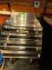DESCRIPTION: REGENCY UNDER BAR FOUR TIER STAINLESS SPEED RAIL BRAND / MODEL: REGENCY 600LDR2318 ADDITIONAL INFORMATION: RETAILS NEW FOR $325 LOCATION: - 2