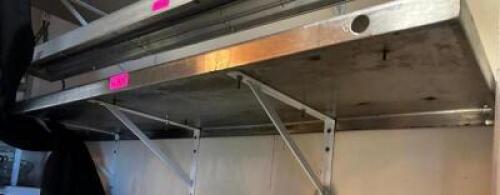 DESCRIPTION: 60" X 12" STAINLESS WALL SHELF. LOCATION: ROOM 3 QTY: 1