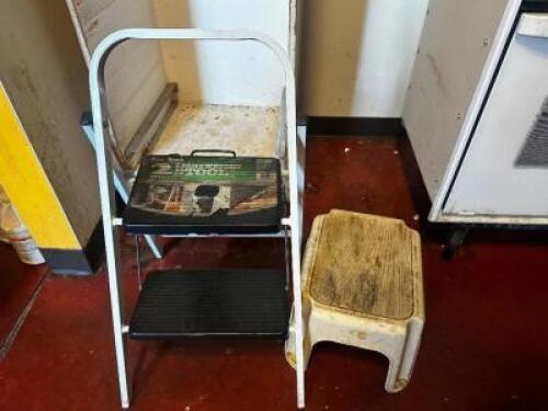 DESCRIPTION: (2) ASSORTED STEP LADDERS. LOCATION: ROOM 3 QTY: 1