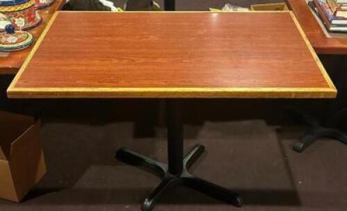 30" X 46" DINNING TABLE
