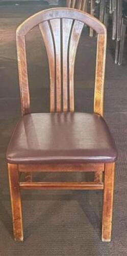 DESCRIPTION: (4) - DINNING CHAIRS LOCATION: ROOM 1 THIS LOT IS: SOLD BY THE PIECE QTY: 4