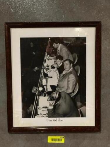 DESCRIPTION: "DAN KELLY AND SON" FRAMED PRINT SIZE: 14" X 18" LOCATION: ROOM 3 THIS LOT IS: ONE MONEY QTY: 1