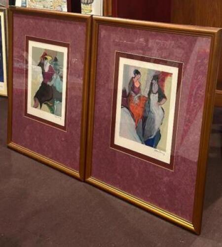 DESCRIPTION: (2) - PC. TARKEY FRAMED ART SET LOCATION: ROOM 3 THIS LOT IS: SOLD BY THE PIECE QTY: 2